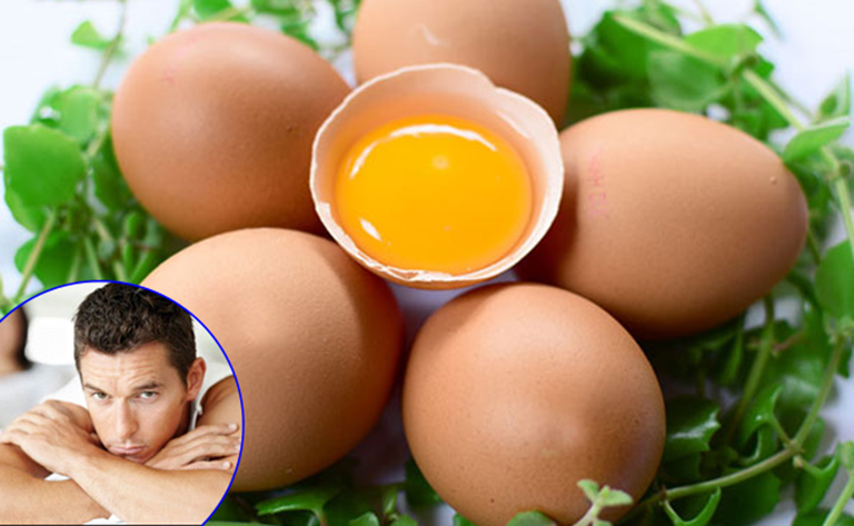 Lòng đỏ trứng gà có tác dụng rất tốt đối với sức khỏe sinh lý nam