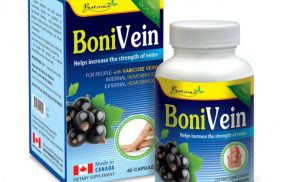 BoniVein giúp hỗ trợ điều trị bệnh trĩ có nguồn gốc từ thiên nhiên được nhập khẩu từ Canada