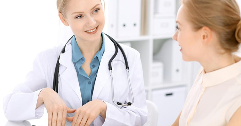 Người bệnh nên đến gặp bác sĩ tiến hành thăm khám để được hướng dẫn điều trị tích cực