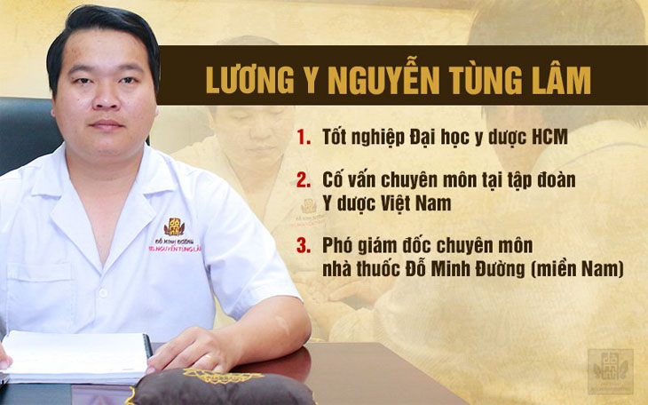 Lương y Nguyễn Tùng Lâm - Phó GD chuyên môn Nhà thuốc Đỗ Minh Đường
