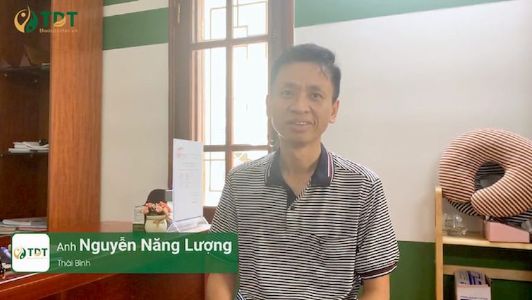 Bệnh nhân Nguyễn Năng Lượng chia sẻ về hiệu quả bài thuốc Sơ can Bình vị tán