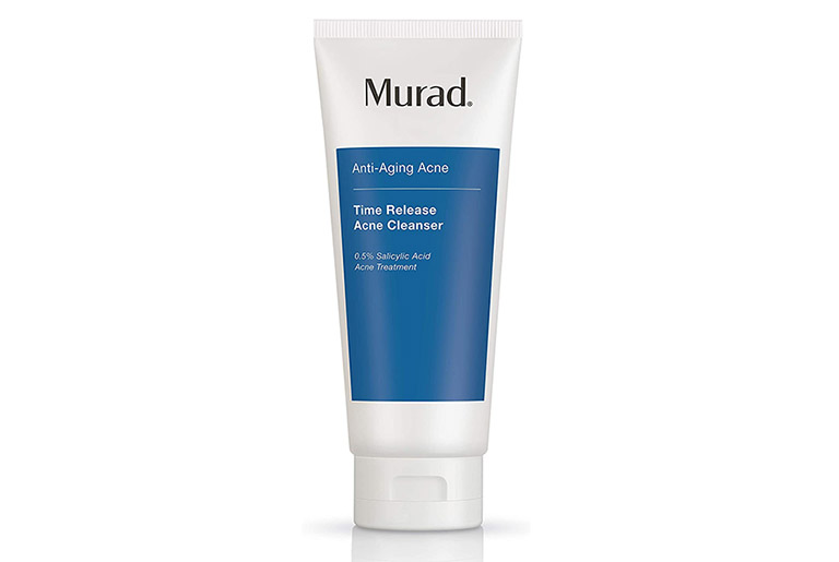 Sữa rửa mặt trị mụn Murad Time Release Acne Cleanser chứa Axit salicylic với nồng độ 0.5%