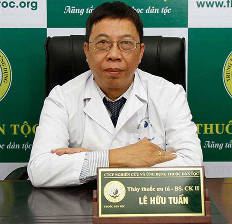 Bác sĩ Lê Hữu Tuấn - Nguyên Phó Giám đốc phụ trách chuyên môn bệnh viện YHCT Trung ương