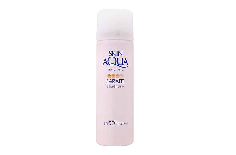 Kem chống nắng Skin Aqua dạng xịt có tính tiện lợi cao, dễ sử dụng và thẩm thấu nhanh