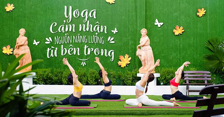 Phòng tập Yoga tại Fitness Garden