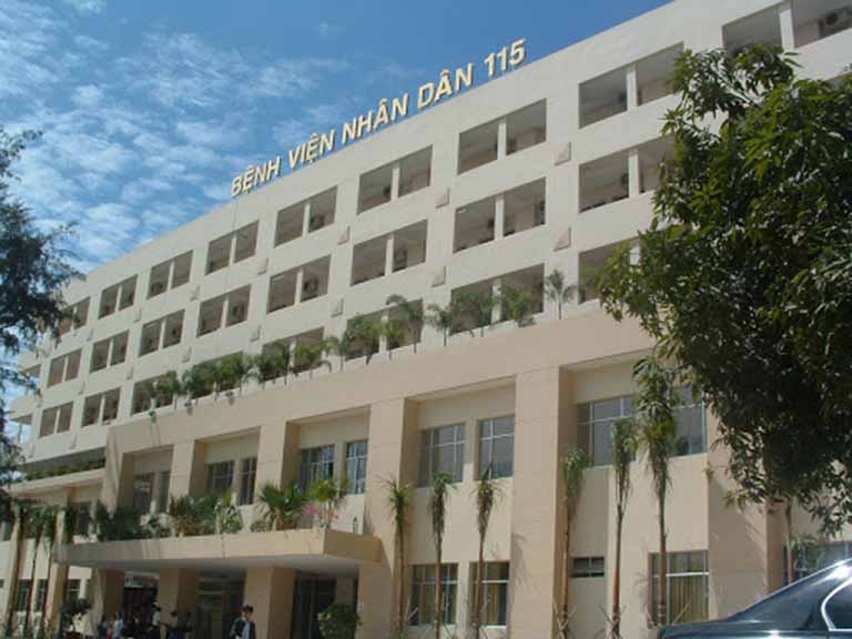 Bệnh viện Nhân dân 115 là địa chỉ nội soi dạ dày tốt tại tphcm 
