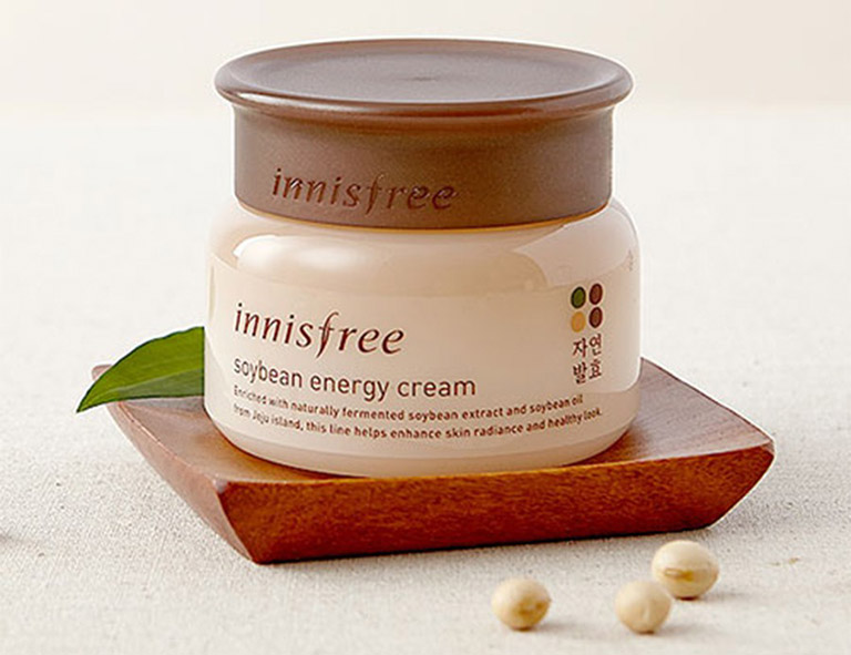Innisfree Soybean Energy Cream EX là sản phẩm kem dưỡng có tác dụng ngăn ngừa lão hóa