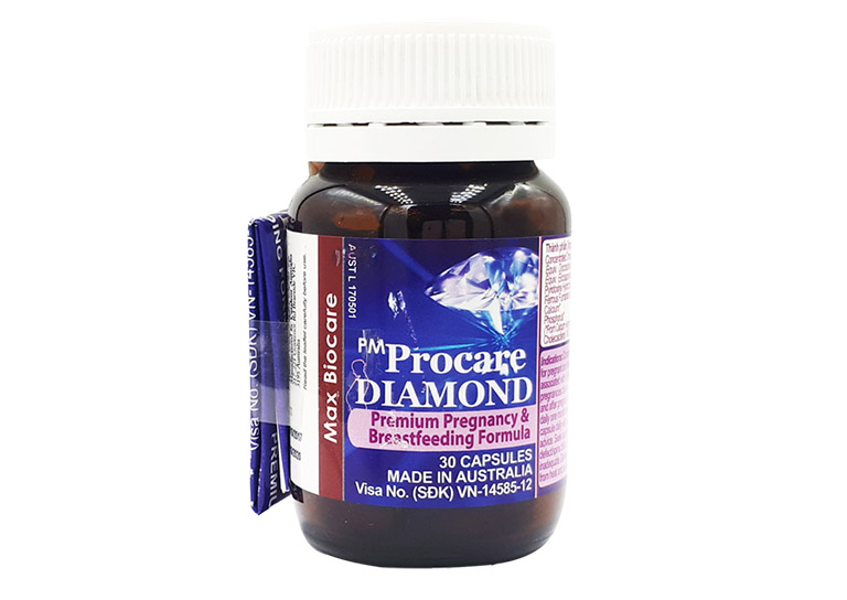 Pm Procare Diamond cung cấp DHA cho mẹ bầu
