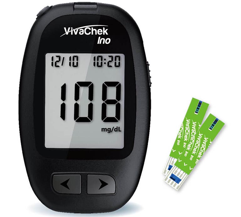 Máy đo đường huyết tại nhà Viva Chek Ino cho kết quả nhanh chóng và chính xác