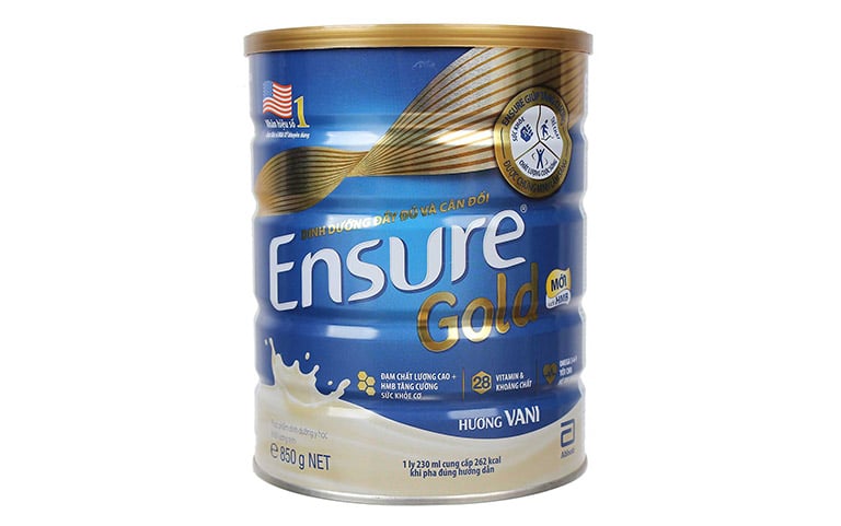 Sữa Ensure Gold cung cấp đến 28 loại vitamin và khoáng chất