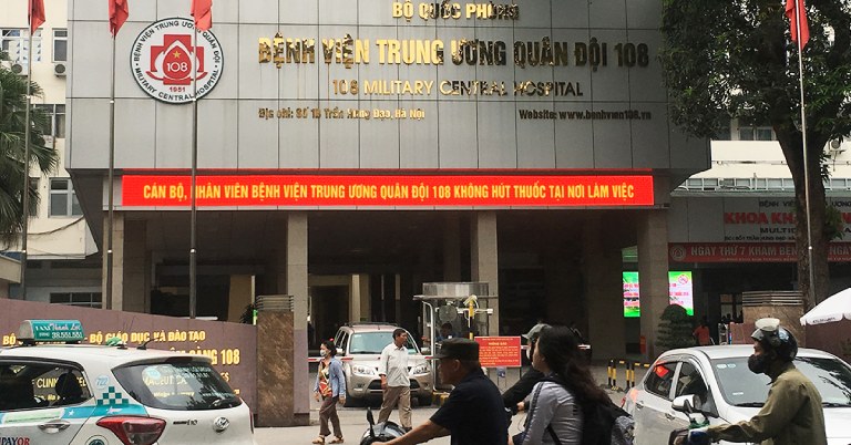 Bệnh viện Trung ương Quân đội 108 - Top 10 địa chỉ cắt amidan an toàn, chuyên nghiệp tại Hà Nội