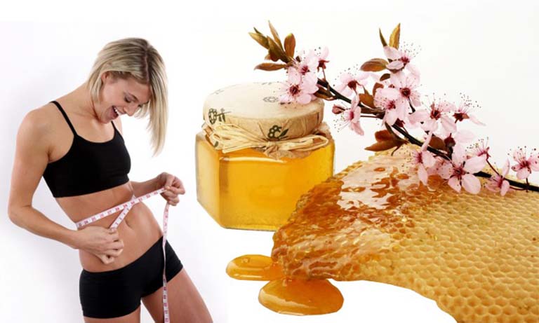 Mẹo giảm cân bằng mật ong
