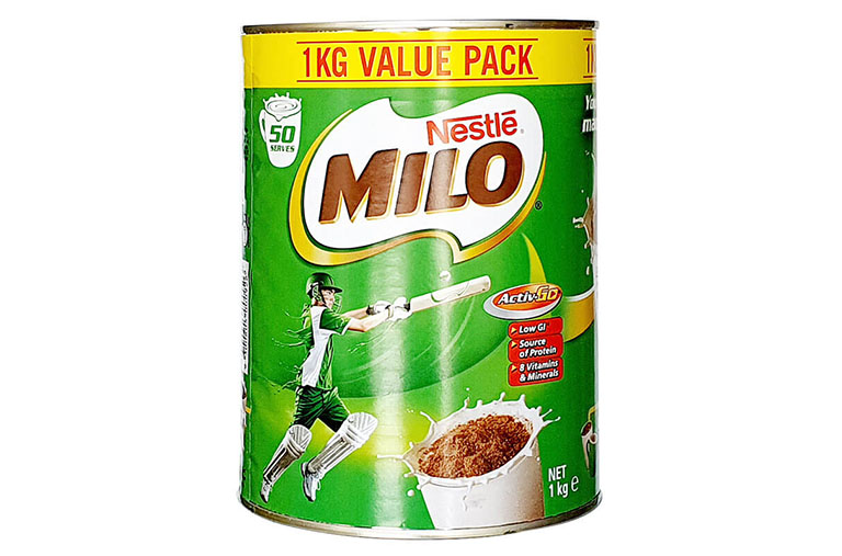 Sữa bột Milo Úc chứa hàm lượng dinh dưỡng cao, vị ngọt thanh và dễ chịu