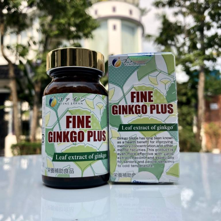Thuốc chữa rối loạn tiền đình của nhật Fine Ginkgo Plus Nhật Bản