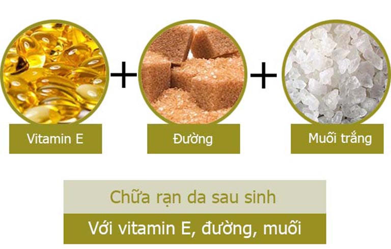 trị rạn da bằng vitamin E