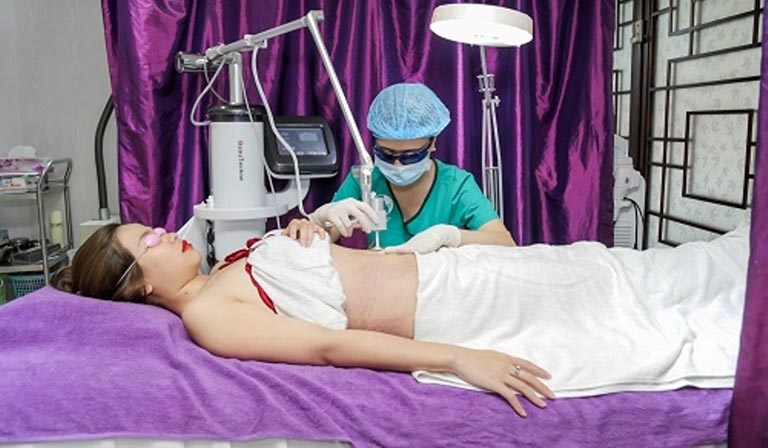 spa, thẩm mỹ viện trị rạn da tại Hà Nội
