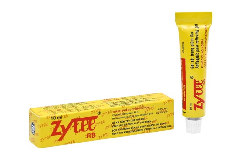 Zytee RB Gel là thuốc chống viêm không chứa steroid được bào chế ở dạng gel bôi, có tác dụng giảm sưng đau, khó chịu do bệnh nhiệt miệng gây ra