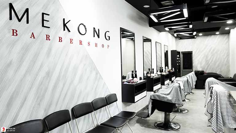 Mekong Barbershop là một tiệm cắt tóc nam đẹp ở Sài Gòn năm 2021