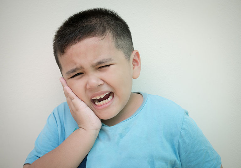 sâu răng hàm ở trẻ em