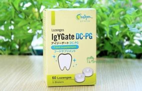 Viên ngậm hỗ trợ điều trị sâu răng IgYGate DC-PC có chứa kháng thể IgY có thể hỗ trợ điều trị sâu răng rất tốt