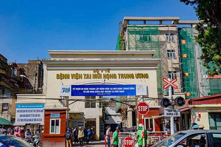 Bệnh viện Tai mũi họng Trung ương là bệnh viện uy tín tại Hà Nội