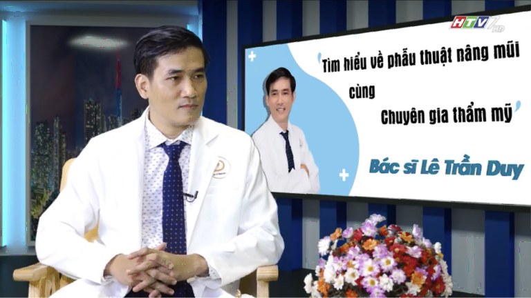 Bác sĩ Lê Trần Duy chuyên gia nâng mũi bọc sụn
